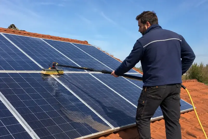 Nettoyage et entretien de panneaux solaires à Eclose-Badinières